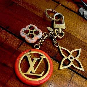 Louise Vuitton key chain or bag charm